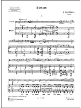 Sonate op. 40 - Léon Boëllmann - Partition - Violoncelle
